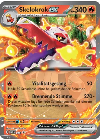 Skelokrok ex #034 — Karmesin & Purpur Promos