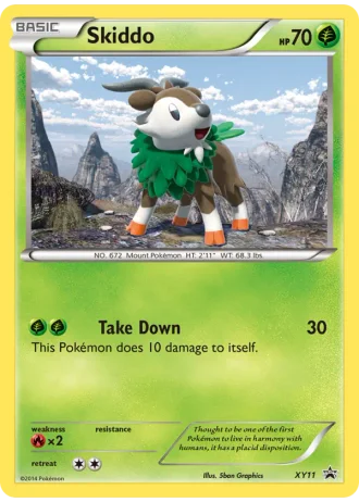 Skiddo XY11 — XY Promos