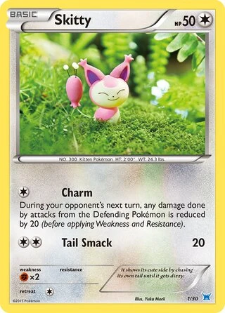 Skitty #1 — XY trainer Kit (Latios)