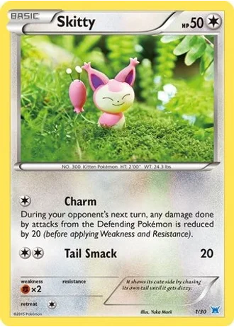 Skitty #1 — XY trainer Kit (Latios)