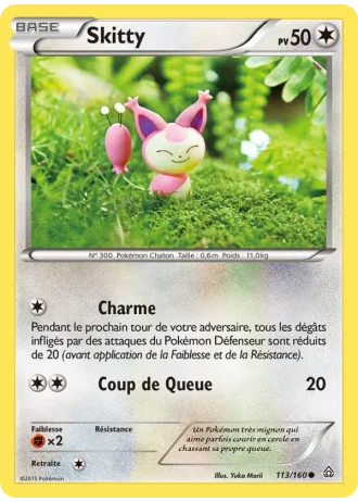 Skitty #113/160 — Primo-Choc
