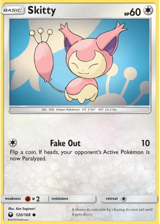 Skitty #120/168 — Celestial Storm