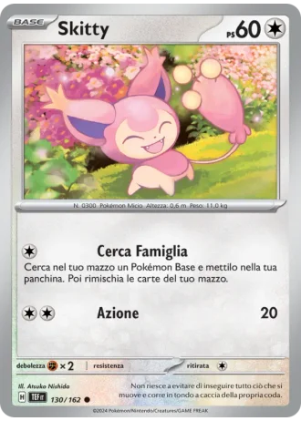 Skitty #130/162 — Cronoforze