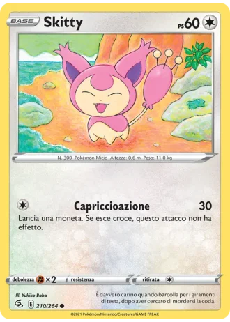 Skitty #210/264 — Colpo Fusione