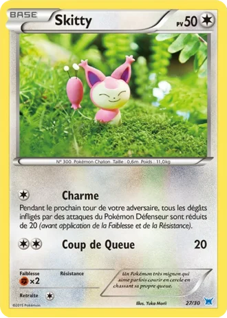 Skitty #27 — XY Kit du dresseur (Latios)