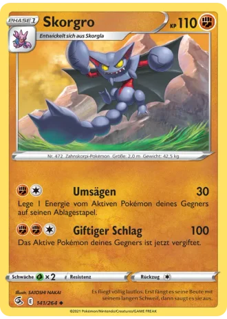 Skorgro #141/264 — Fusionsangriff