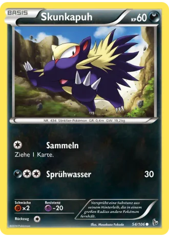 Skunkapuh #54/106 — Flammenmeer