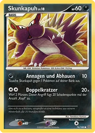 Skunkapuh #76/100 — Sturmtief
