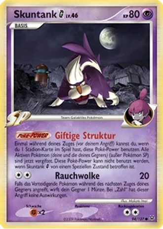 Skuntank G #94/127 — Platin
