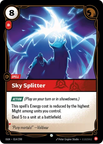 Sky Splitter #014/298 — Origins