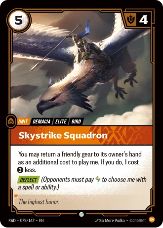Skystrike Squadron #075/167 — Radiance
