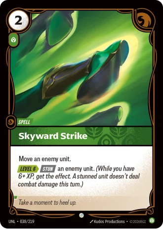 Skyward Strike #038/219 — Unleashed