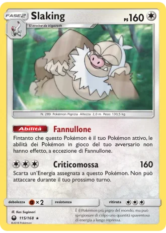 Slaking #115/168 — Tempesta Astrale