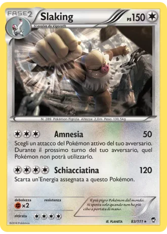 Slaking #83/111 — Colpi Furiosi
