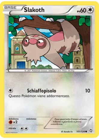Slakoth #101 — Stirpe dei Draghi