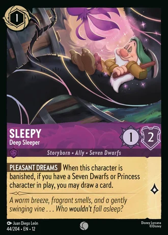 Sleepy - Deep Sleeper #44/257 — Wilds Unknown