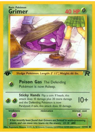 Sleima (1. Edition) #57/82 — Team Rocket (1. Edition)