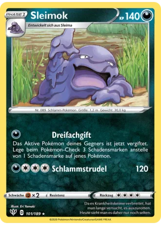 Sleimok #101/189 — Flammende Finsternis
