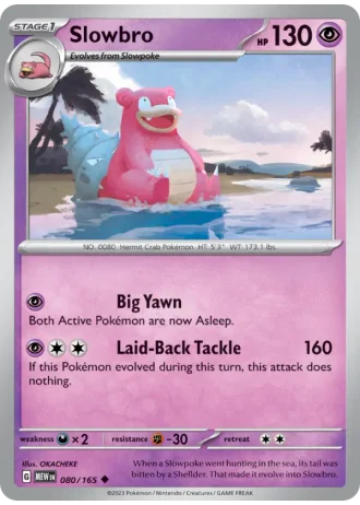 Slowbro #080/165 — 151
