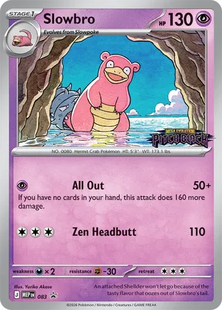 Slowbro #083 — MEP Black Star Promos