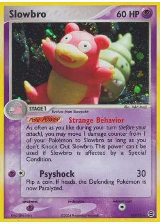 Slowbro #14/112 — FireRed & LeafGreen