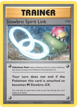 Slowbro Spirit Link #86/108 — Evolutions