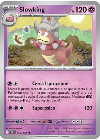 Slowking #058/142 — Corona Astrale