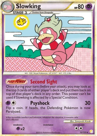 Slowking #12/123 — HeartGold SoulSilver