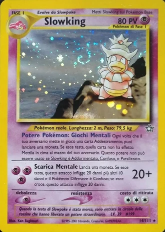 Slowking #14/111 — Neo Genesis