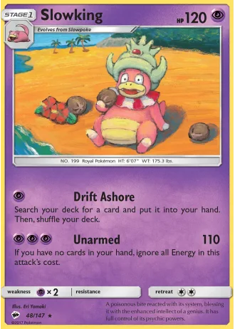 Slowking #48/147 — Burning Shadows