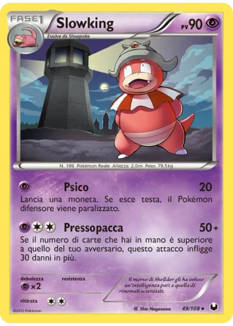 Slowking #49/108 — Esploratori delle Tenebre