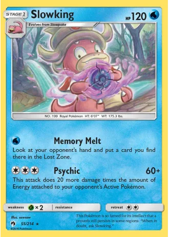 Slowking #55/214 — Lost Thunder