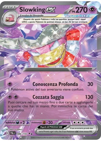 Slowking ex #086/193 — Evoluzioni a Paldea