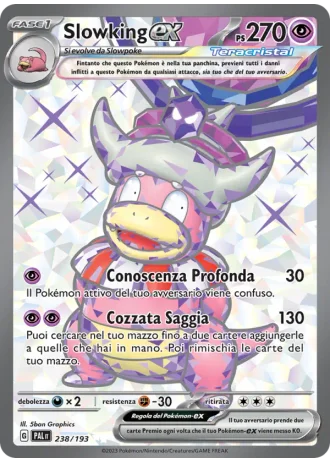 Slowking ex #238/193 — Evoluzioni a Paldea