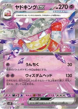 Slowking ex #30 — Snow Hazard