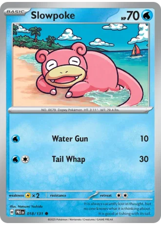 Slowpoke #018/131 — Prismatic Evolutions
