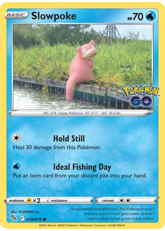 Slowpoke #019 — Pokémon GO