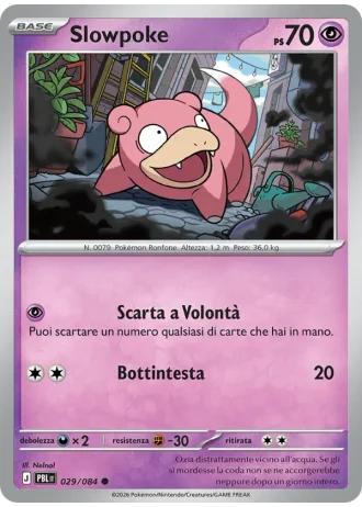 Slowpoke #029 — Buio Pesto
