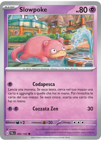 Slowpoke #085 — Evoluzioni a Paldea