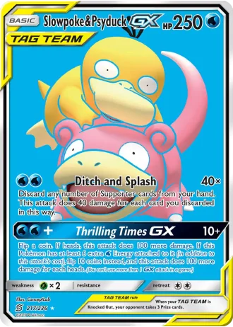 Slowpoke & Psyduck GX #217 — Unified Minds