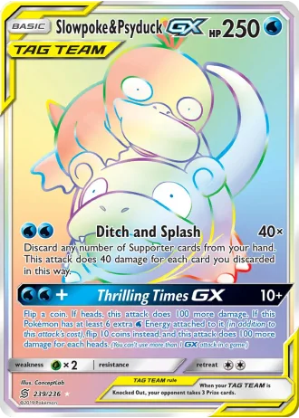 Slowpoke & Psyduck GX #239 — Unified Minds