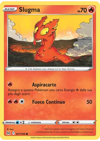 Slugma #021 — Origine Perduta