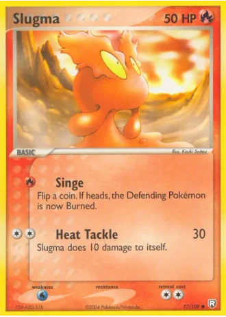 Slugma #77/109 — Team Rocket Returns