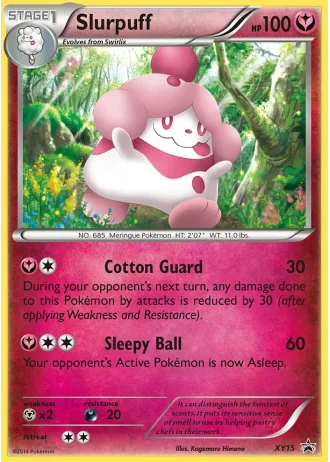 Slurpuff XY15 — XY Promos