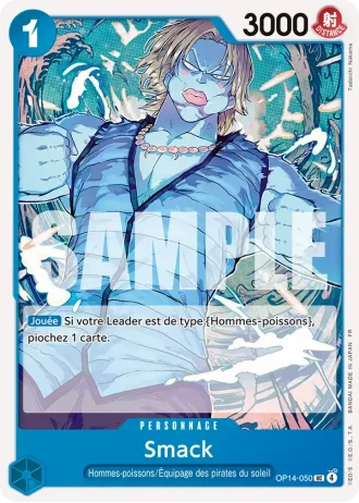 Smack (OP14-050) — Les Sept de la Mer d'Azur (OP14-EB04)
