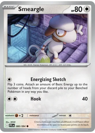 Smeargle #080/94 — Phantasmal Flames