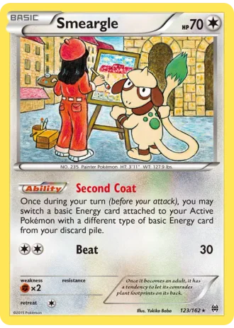 Smeargle #123/162 — BREAKthrough