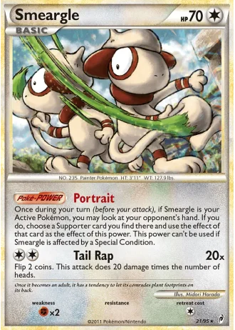 Smeargle #21/95 — Call of Legends