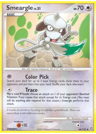 Smeargle #66/132 — Prodigi Segreti