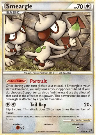 Smeargle #8-hgss3/45 — World Championships 2012